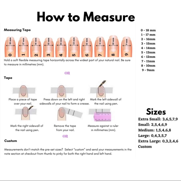Heart Flame Press on Nails - Picture 5 of 5